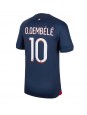 Moški Nogometna dresi replika Paris Saint-Germain Ousmane Dembele #10 Domači 2023-24 Kratek rokav